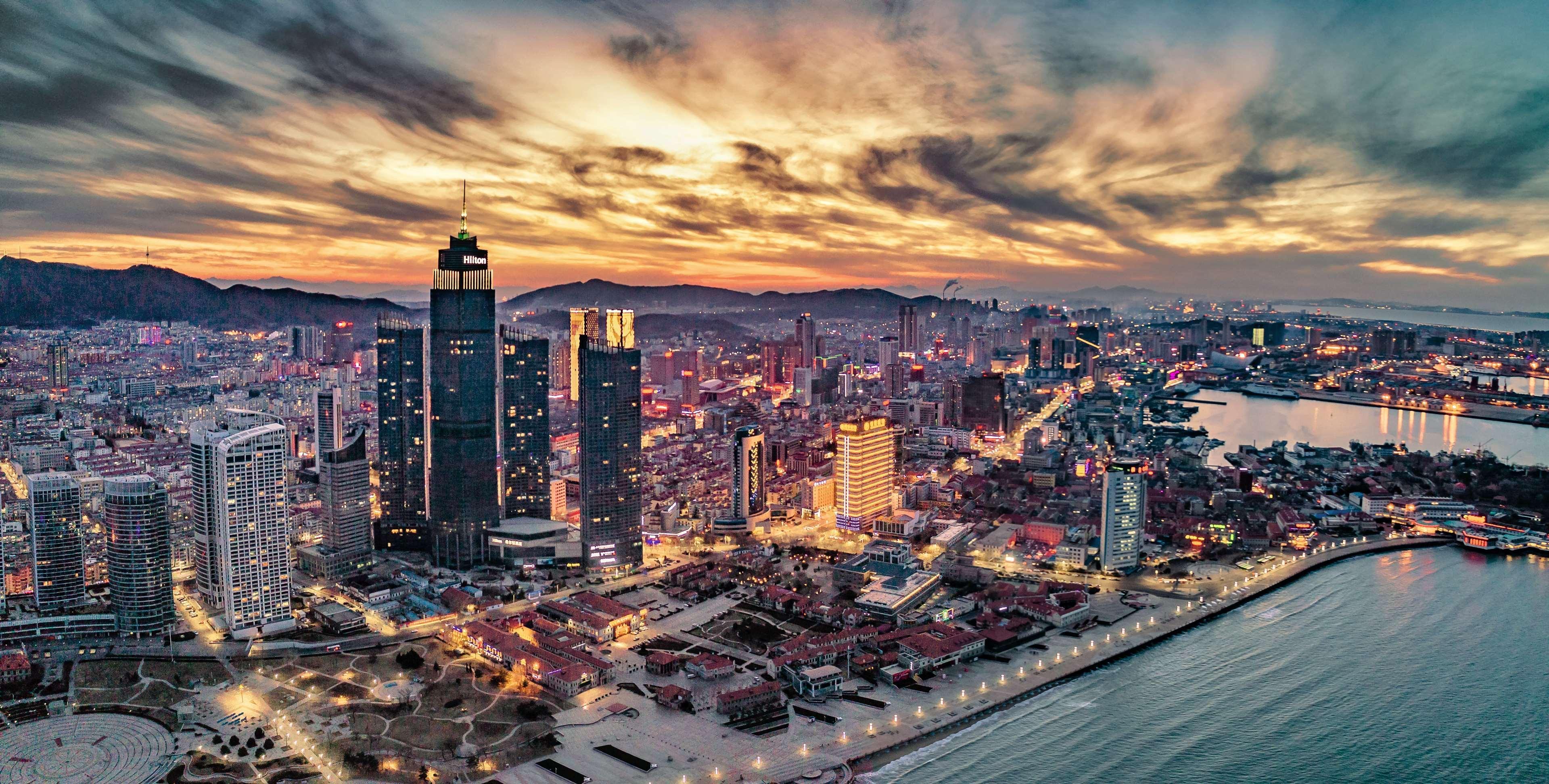 Hilton Yantai Hotel Exterior photo